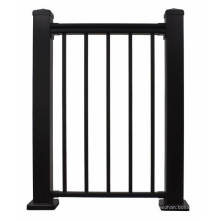Aluminum Residenntial Flat Top Garden Steel Fence with cheap prices